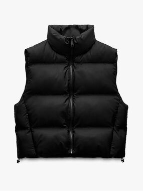 Zara Sleeveless puffer